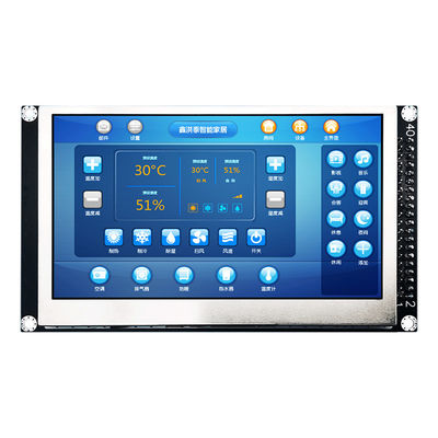 Panel LCD TFT IPS 4,3 Inci 800x480 dengan Papan Pengontrol SSD1963